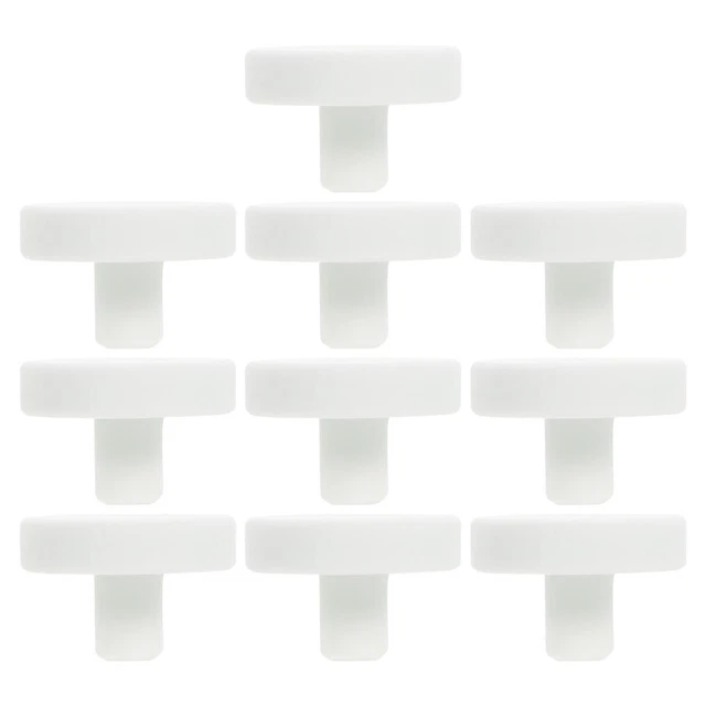10 piezas Tapones de cerámica para frag de coral Estantes de frag de coral Cerámica Coral Frag