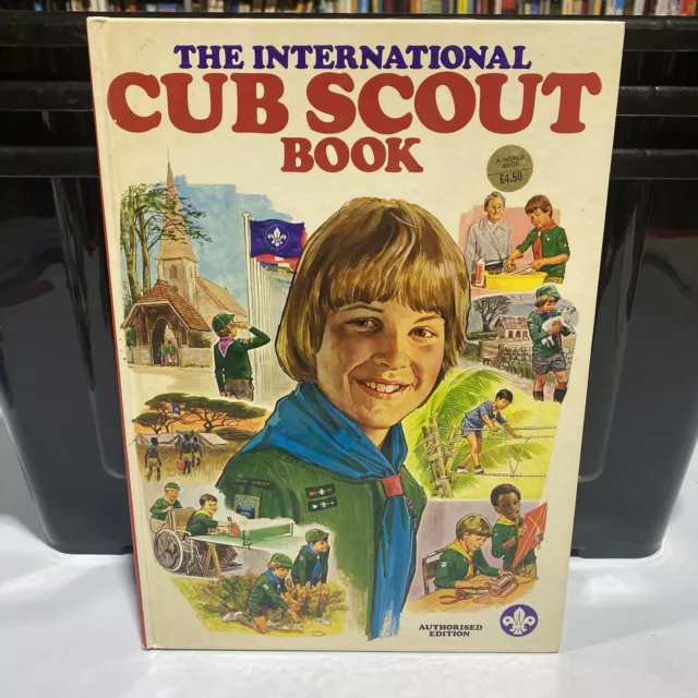 The International Cub Scout Book Hardcover 1980 Vintage