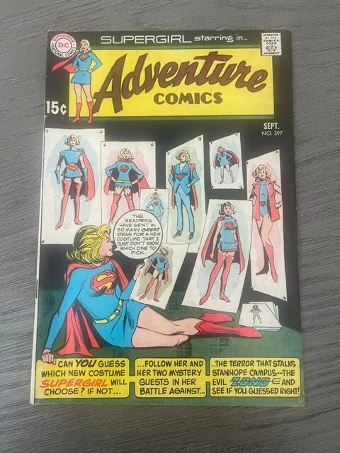Adventure Comics 397 - Key New Supergirl