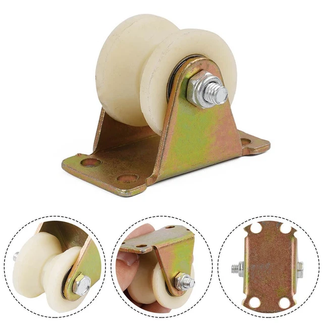 Smooth Operation V Nylon Grooved Rollers 30mm Sliding Door Rollers (1pcs)
