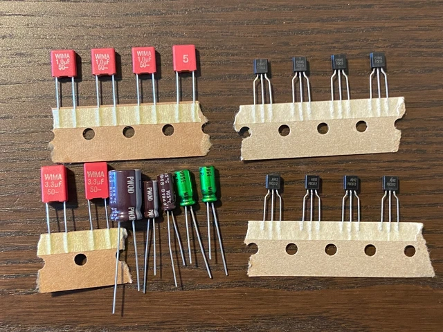 Marantz Receiver Rebuild Kit - Complete PE01 Preamp Board Recap Set For 2275, 2285, 2325 Models
