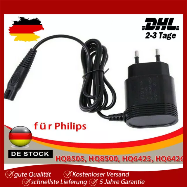 Ladekabel Netzteil 15V Ladegerät für Philips Rasierer HQ8505 HQ8500 HQ6425 HQ642