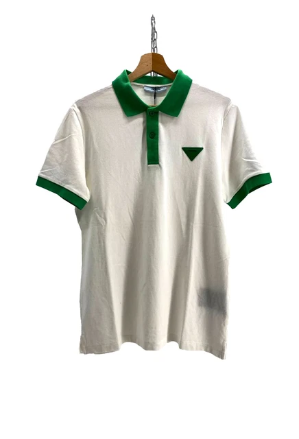 PRADA POLO BIANCA E VERDE DA UOMO EUR 288 00 PicClick IT