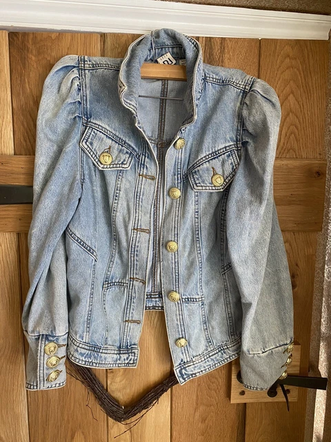 River island puff sleeve jacket hotsell