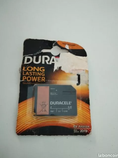 Pile duracell 4lr61 7k67/539 6v