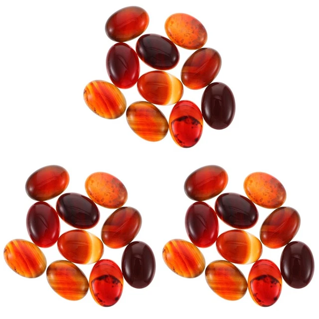3x kreativ schön Premium Cabochons-Perlen für Schmuck Pro selbstgemacht