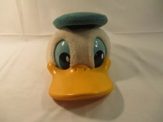 Donald Duck Hat Disney World 1980s Collectible Child Size Plush Vintage
