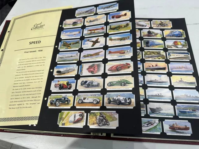 Card Collectors Society - Cigarette Cards -  38 Full Sets VGC - See Description