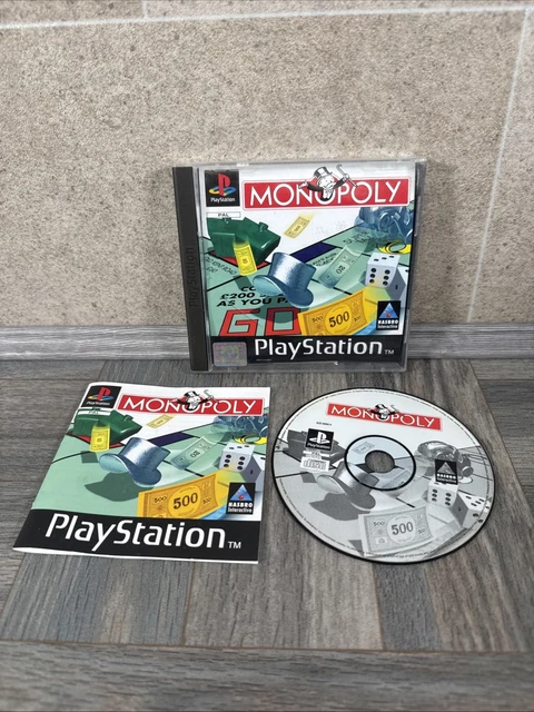 Monopoly Sur PlayStation 1 (PS1) - PAL Complet CIB - Floto Games - Très Bon état
