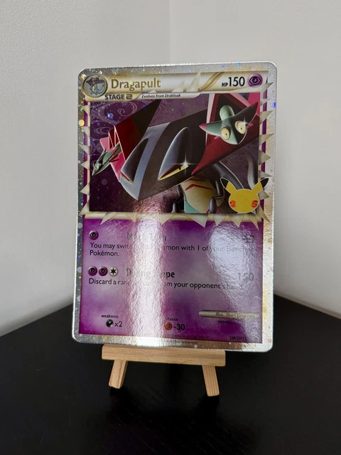 Dragapult SWSH132 Black Star Promo Pokémon Card – NM/M, Holo, 25th Anniversary