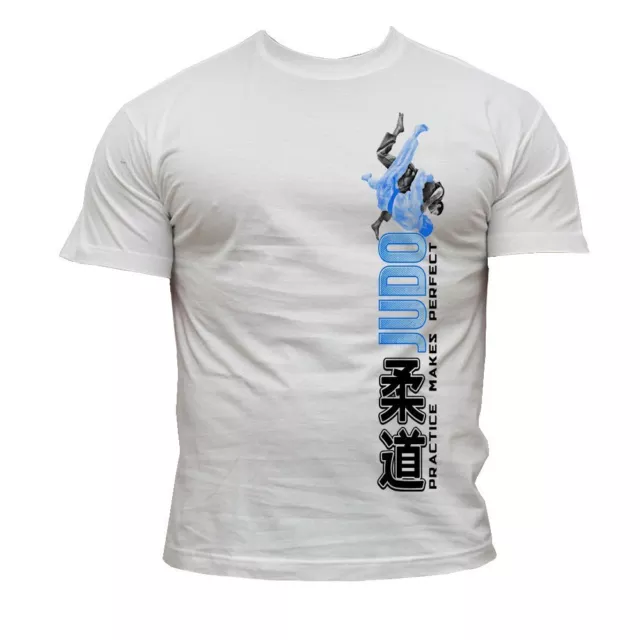 Dirty Ray Martial Arts MMA Judo Men's Short Sleeve Herren Kurzarm T-Shirt K5