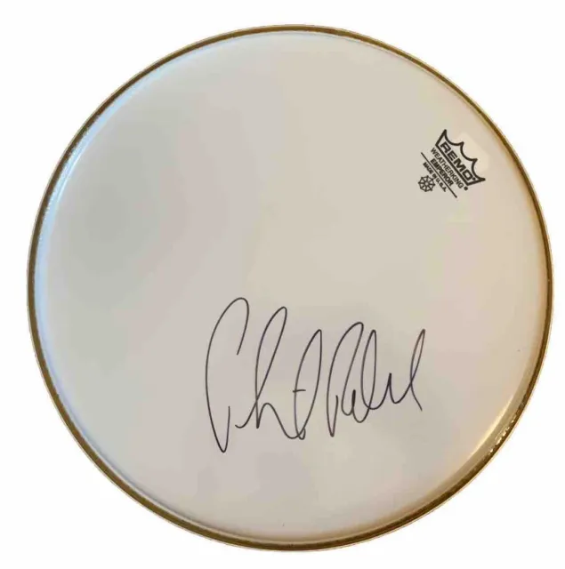 Phil Rudd AC/DC Signed Autographed 12" Drumhead Beckett Certified