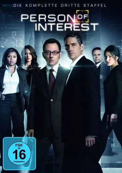 Person Of Interest: Staffel 3 - Jim Caviezel,Taraji P.henson, 6 Dvd Neuf