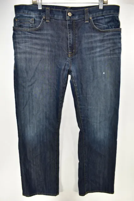 Fidelity Denim 50-11 Calvary Relaxed Jeans Size 40 Meas 38x31 Distressed