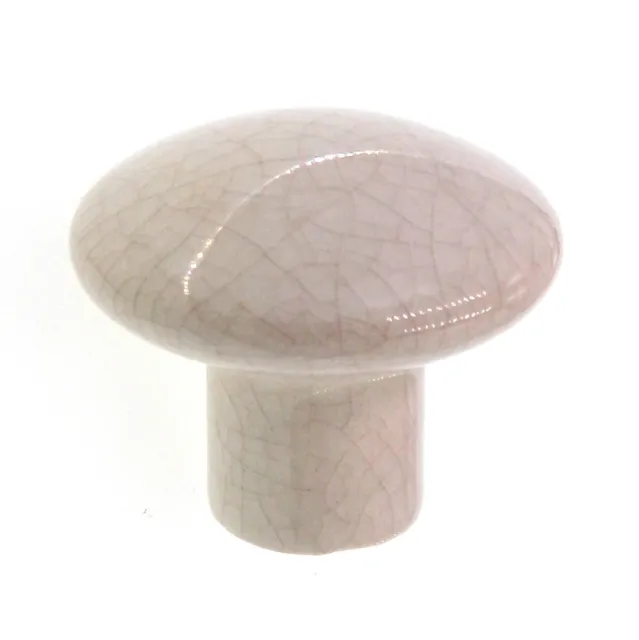 Amerock Hardware BP725A-CR Distressed Crackle Almond 1 3/8" Ceramic Knob Pulls