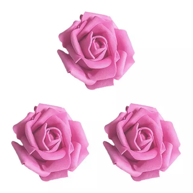 1/2/3 Pack of 50 Artificial Flowers Roses Fake Flower Arrangement Wedding