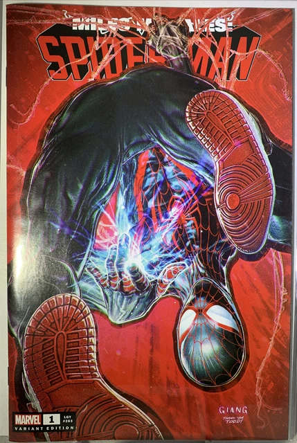 🔥Miles Morales Spider-Man #1 John Giang Variant Cover Marvel Comics 2022 NM+ 🔥