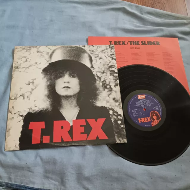 T. Rex – The Slider- 1972- FIRST  UK PRESS- EMI LAB (A-1U;B-1U)-N/MINT