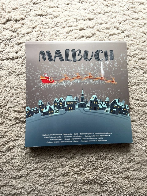 Malbuch / Malblock Weihnachten