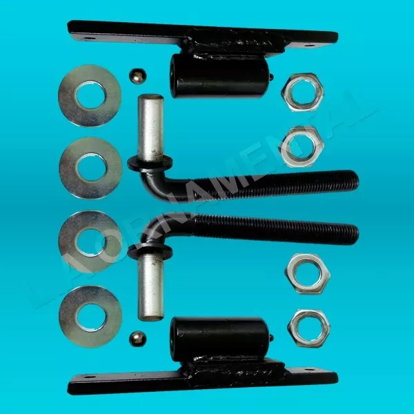 STEEL 3/4" LARGE HEAVY DUTY HINGE J-BOLT DRIVEWAY GATE ADJUSTABLE STEEL- Galvani