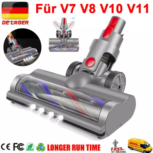 Für Dyson V7/V8/V10/V11 Elektrobürste Turbobürste Ersatz Bodendüse Bürstenkopf