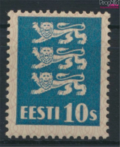 Briefmarken Estland 1928 Mi 79b mit Falz(9281226