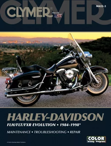 Clymer Harley Davidson Flh/flt/fxr Evolution 1984-1998, Paperback by Not Avai...