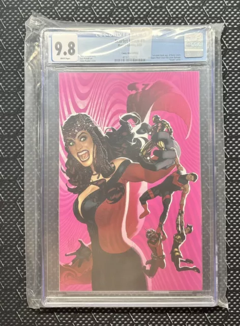 Scarlet Witch #1 Adam Hughes Virgin Variant 1 Darcy Lewis 1st Appearance CGC 9.8