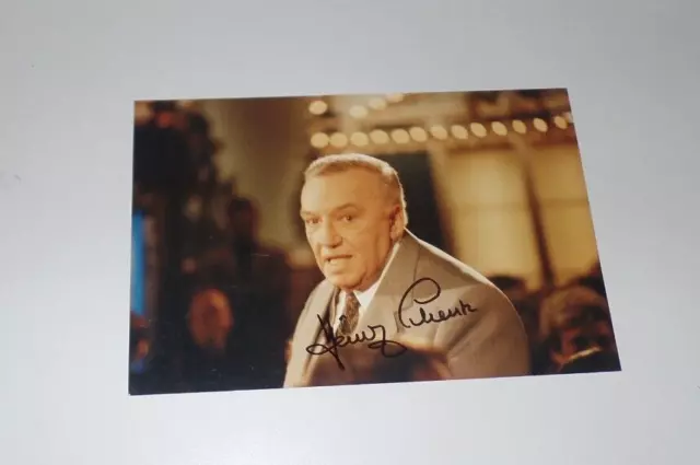 Heinz Schenk Original Signed Photo IN 5 1/8x7 1/8in Privatfoto