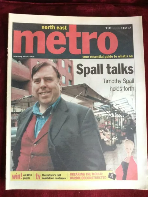 The Times METRO magazine 19-February-2000 TIMOTHY SPALL Barbie doll Toby Litt UK