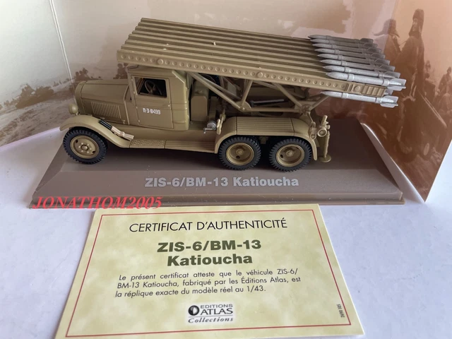 Miniature Militaire Véhicules & Blindés Zis 6 Camion Citerne Atlas 1/43