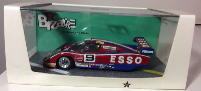 Miniature WM PEUGEOT P82 #9 Le Mans 1982 – Bizarre 1/43 – Résine – Boîte Neuve