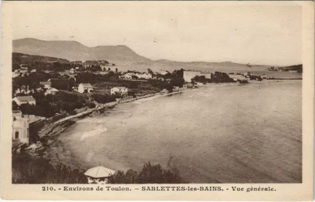 CPA LES SABLETTES Vue Generale - Environs de Toulon (1110388)