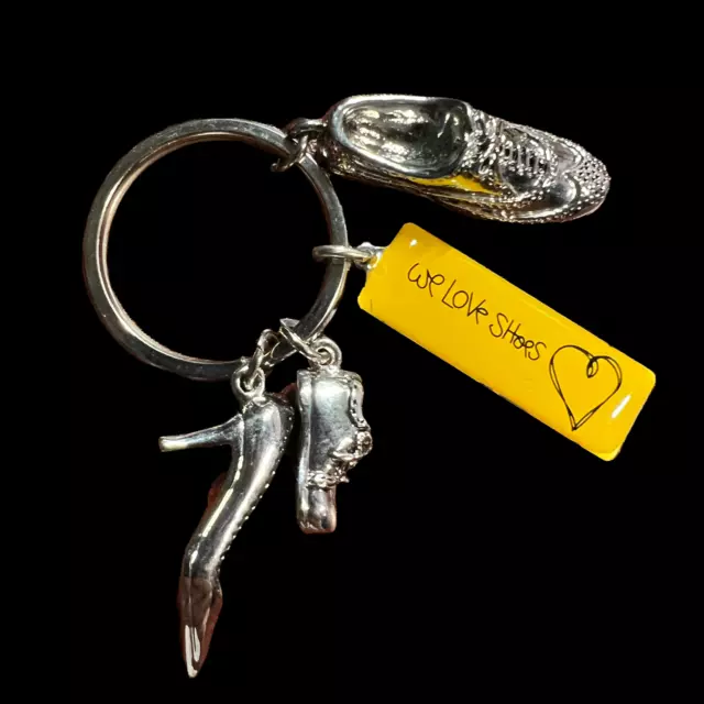 ZOONAI Women Leather Tassels Keychain Car Circle Key Rings Gift