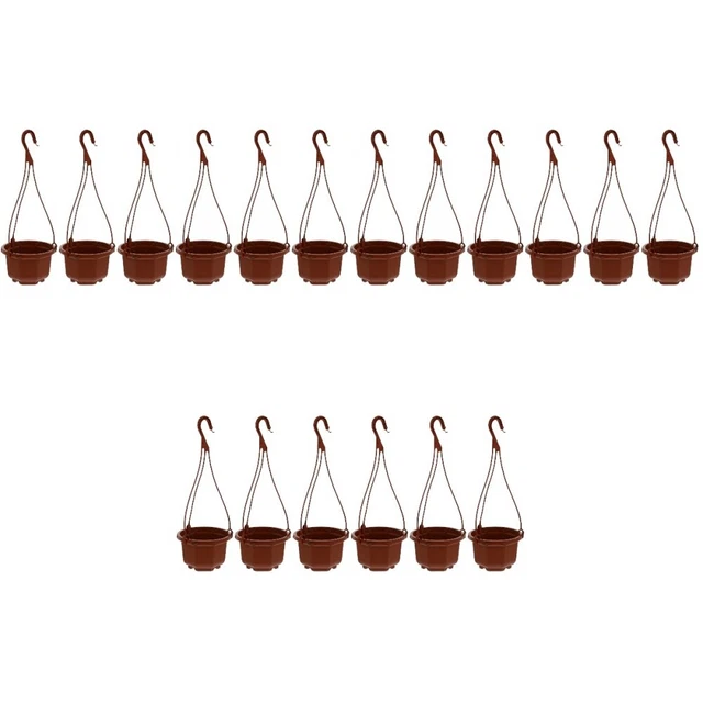 14 Inch Vaso Da Fiori Sospeso Cesto Di Piante Stender - Foto 12