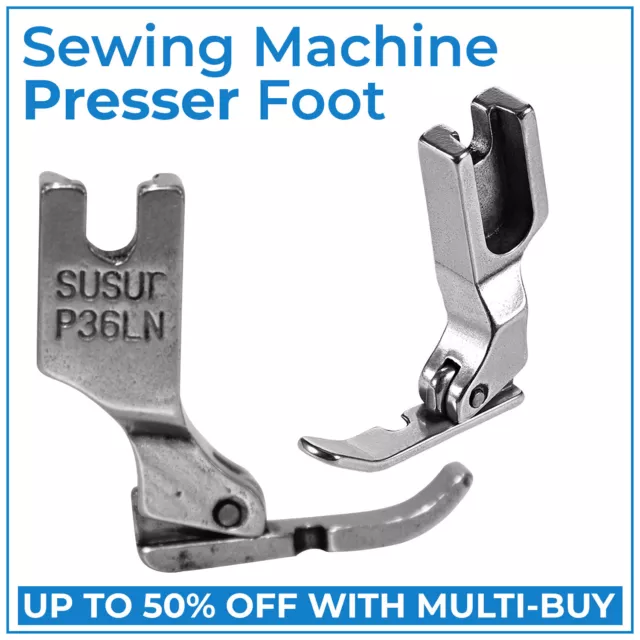 Industrial Sewing Machine Left Presser Foot P36LN for Needle Lockstitch Zipper
