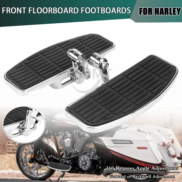 DRIVER FLOORBOARD FOOTBOARD For Harley Road Street Tri Glide Softail