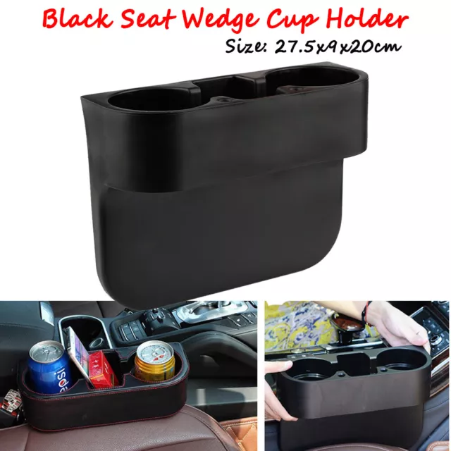 Universal Dual Car Cup Drink Holder Van Phone Storage Can Auto Mug Mount Stand