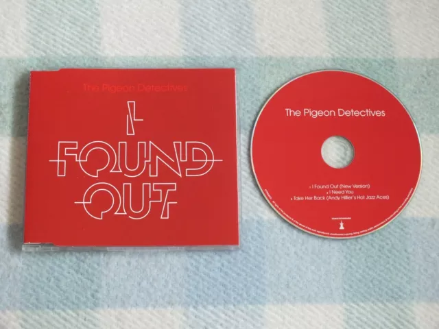 The Pigeon Detectives - I Found Out UK 3-Track CD Single