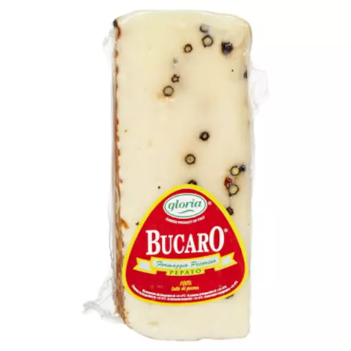 Bucaro Hartkäse mit Pfeffer Schafskäse, mind. 50 % Fett 250 g Packung