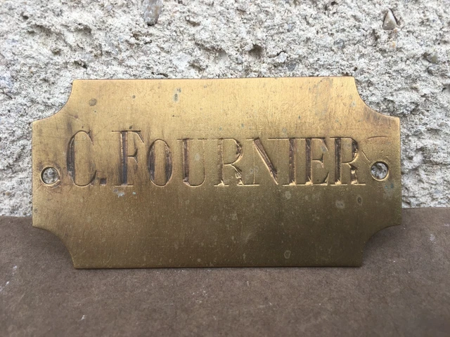 Vintage Rochester Ny ''Tee -golf'' Mfg. Plaque Nominative Appareils De