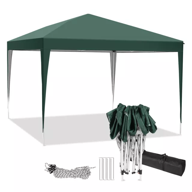 Gartenpavillon 3x3m Wasserdicht Pavillon Anti-UV Festzelt Partyzelt Pavillion DE