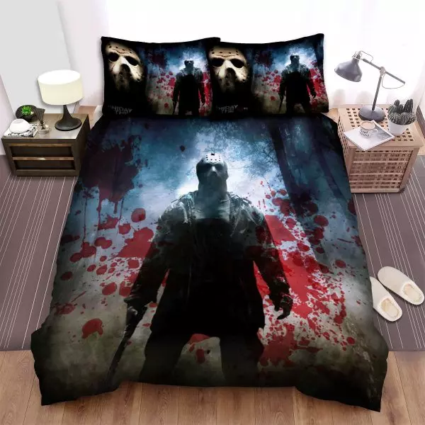 Halloween Gift Idea Friday The 13th (2009) Duvet Covers Set (4pcs)