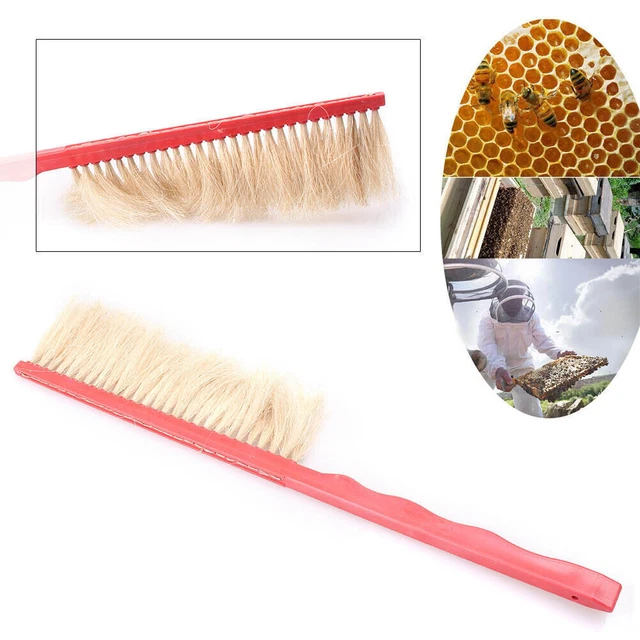 Plastic Sweep Bristle Cleaning Brush Beekeeping Beekeeper Bee Brush Beehive Tool