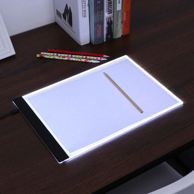 A4 Caja de Luz LED Portátil Traza Luz Delgada USB LED Artcraft Tracing Pad Tabla