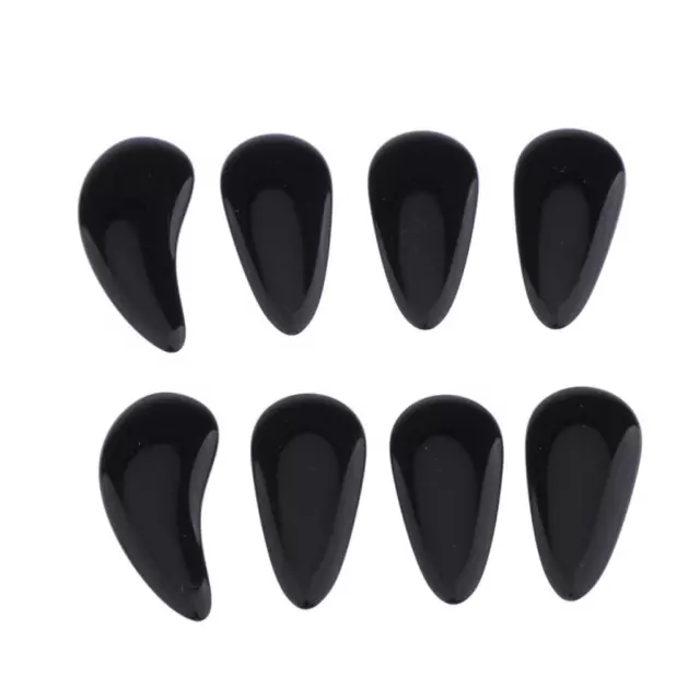 8pcs Guzheng Finger Picks with Groove  Chinese Zither Nails Multiple Size - ,