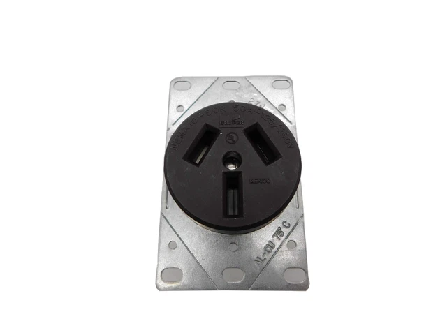 Eaton NSB 32B-BOX Outlets Single Flush Receptacle 50A 250V EA