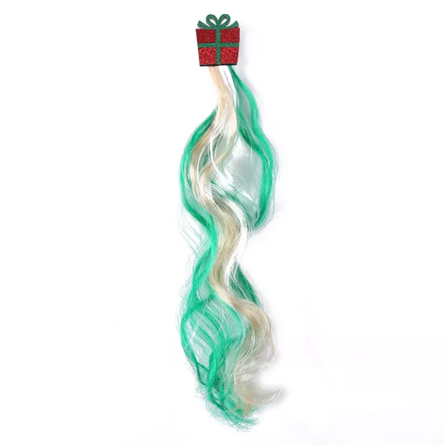 fr Christmas Headwear Hairpin Color Wig Hair Clip Headband Accessories (Gift)