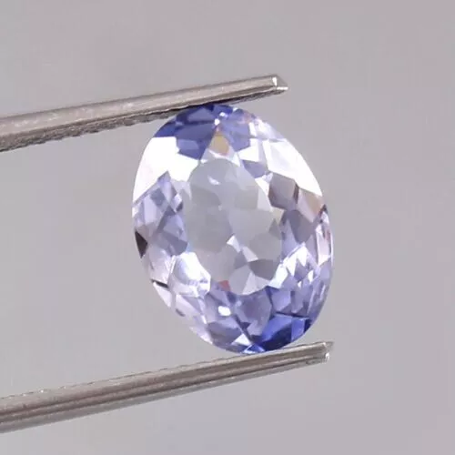 AAA Natural Pastel Blue Montana Yogo Sapphire Loose Oval Gemstone Cut 3.20 CT