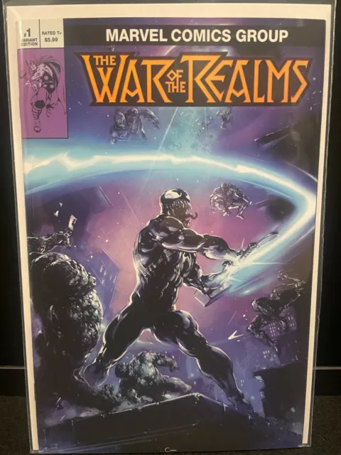 War of the Realms #1 Clayton Crain Variant (Marvel Comics) NM Frankies Exclusive 2